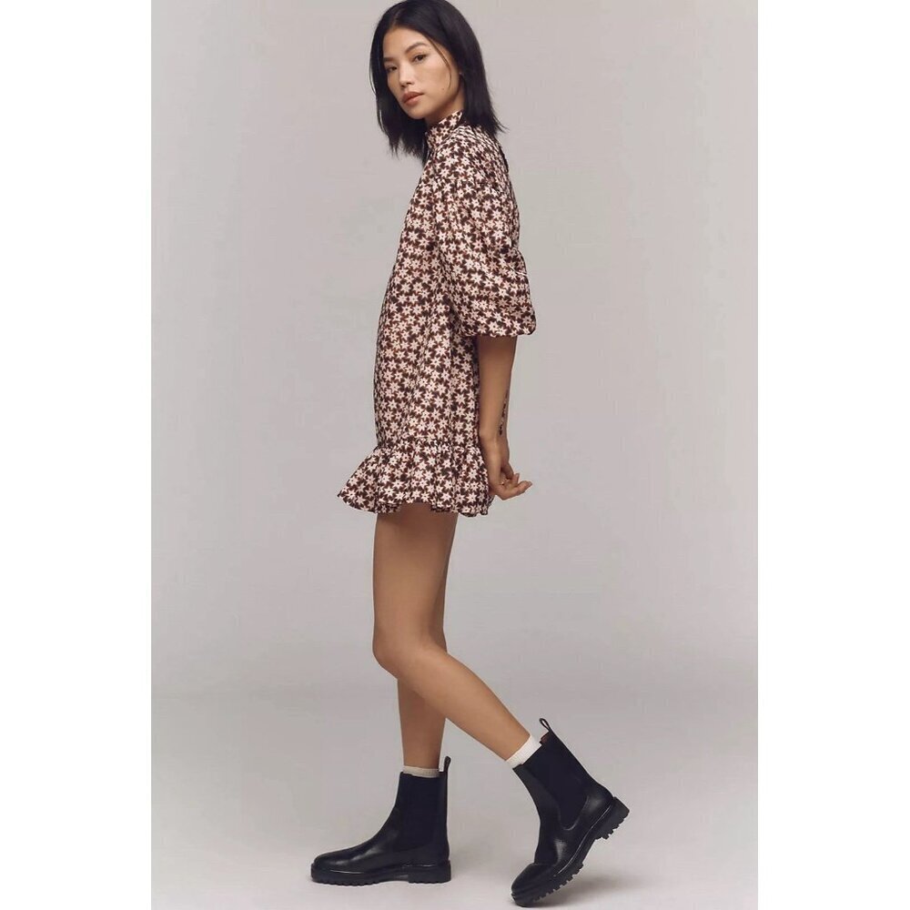 NWT Size XS - Anthropologie Mock-Neck Swing Mini Dress (NWT US$  168)